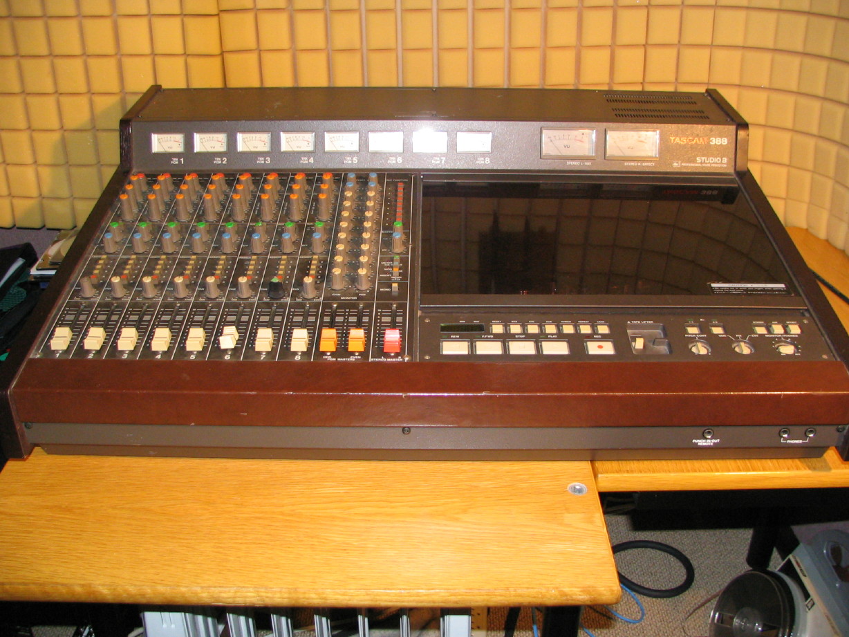 レア TEAC MODEL3アナログミキサー /TASCAM 388プリアンプ